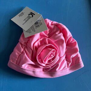 So 'Dorable Pink Flower Swim Cap Literally SO ADORABLE NWT
